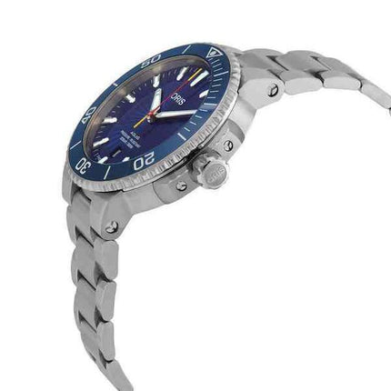 Oris Aquis Sun Wukong Limited Edition Automatik-Taucheruhr mit blauem Zifferblatt, 01 733 7766 4185-Set, 300 m