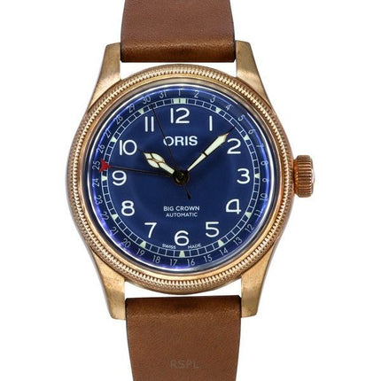 Oris Big Crown Bronze Pointer Date Blaues Zifferblatt Automatik 01 754 7741 3165 07 5 20 58BR Herrenuhr