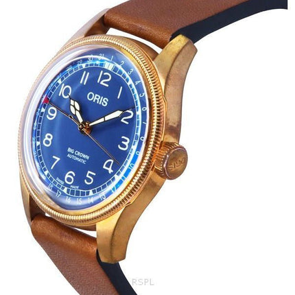 Oris Big Crown Bronze Pointer Date Blaues Zifferblatt Automatik 01 754 7741 3165 07 5 20 58BR Herrenuhr