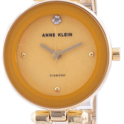 Anne Klein 1980MGGB Quarzdiamant Akzente Damenuhr