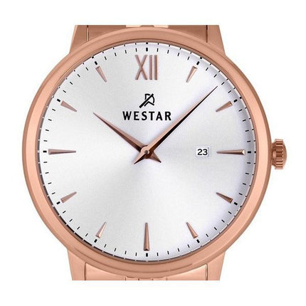 Westar Profile Edelstahl Silber Zifferblatt Quarz 50215PPN607 Herrenuhr