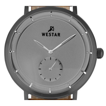 Westar Profile Lederarmband, graues Zifferblatt, Quarz 50246GGN186 Herrenuhr