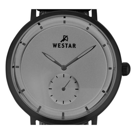 Westar Profile Edelstahl graues Zifferblatt Quarz 50247BBN306 Herrenuhr