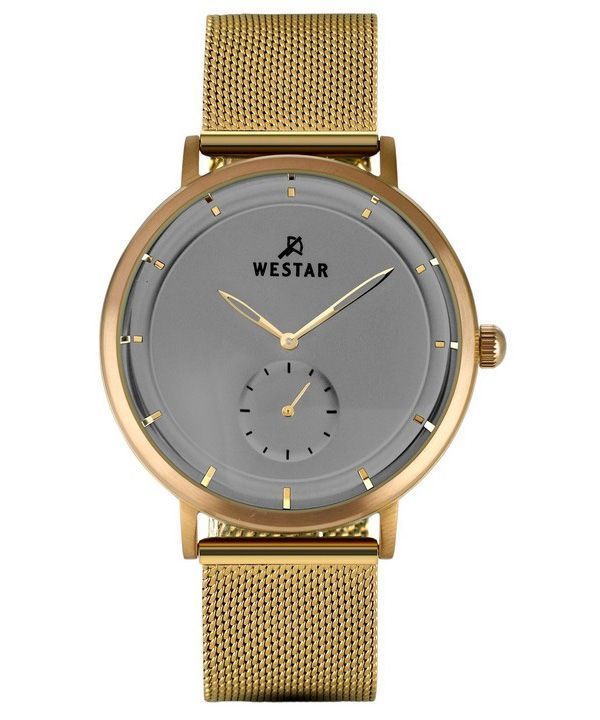 Westar Profile Edelstahl graues Zifferblatt Quarz 50247BZZ106 Herrenuhr