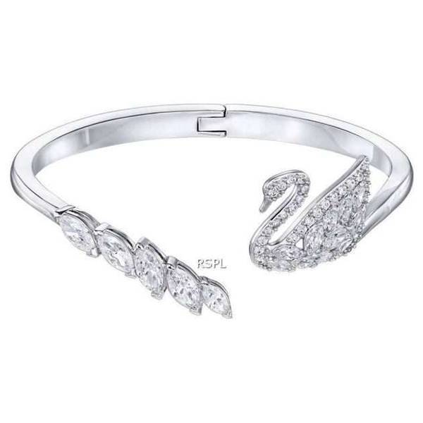 Swarovski 5258396 Swan Lake White - Rhodiniertes Damenarmband