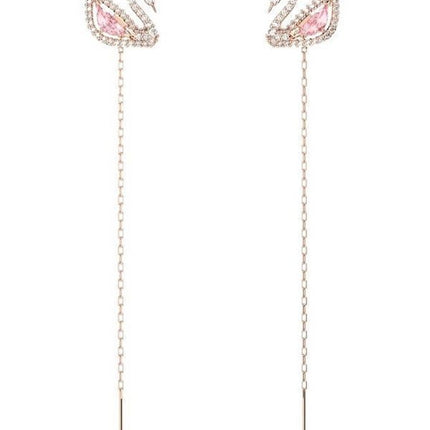 Swarovski Swan Drop Ohrringe in Roségold 5469990 für Damen