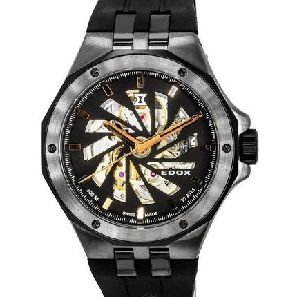 Edox Delfin Mecano 60th Anniversary Limited Edition Automatik-Taucheruhr 85304357GNNRN1 200M Herrenuhr