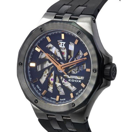 Edox Delfin Mecano 60th Anniversary Limited Edition Automatik-Taucheruhr 85304357GNNRN1 200M Herrenuhr