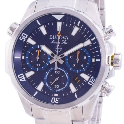 Bulova Marine Star 96B256 Quarz Chronograph Herrenuhr