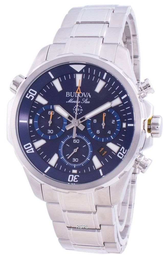 Bulova Marine Star 96B256 Quarz Chronograph Herrenuhr