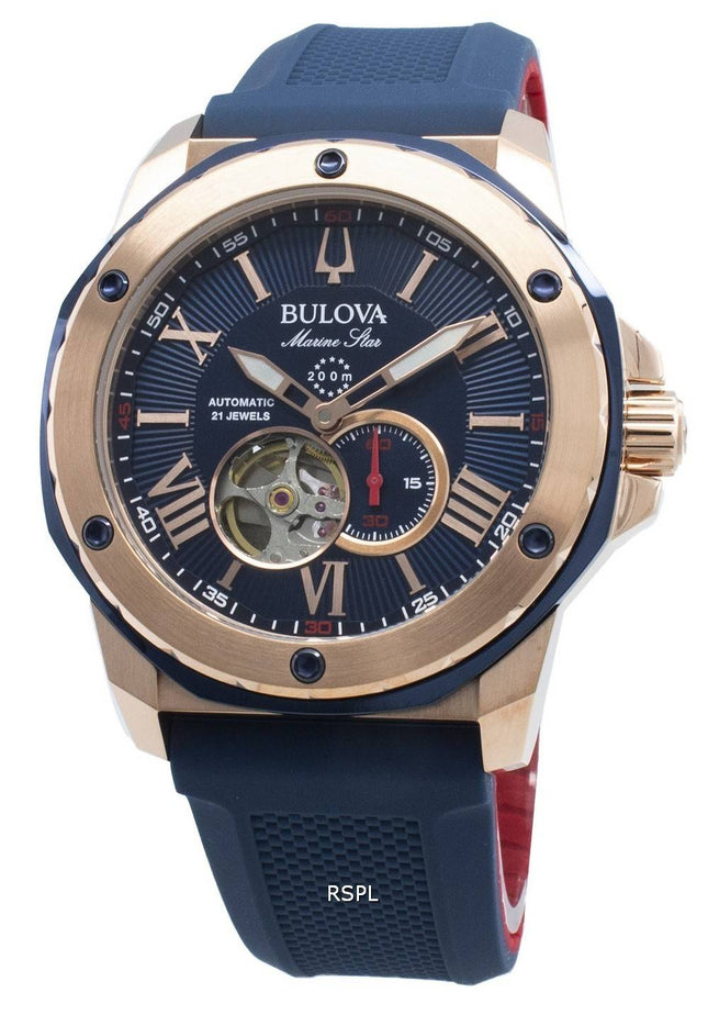 Bulova Marine Star 98A227 Automatic 200M Herrenuhr