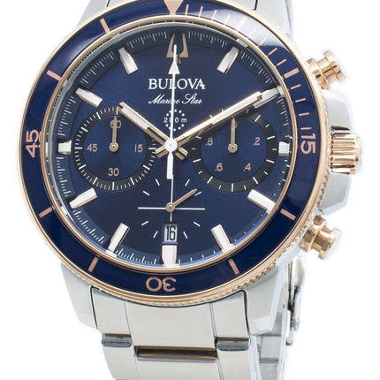 Bulova Marine Star 98B301 Chronograph Quarz Herrenuhr