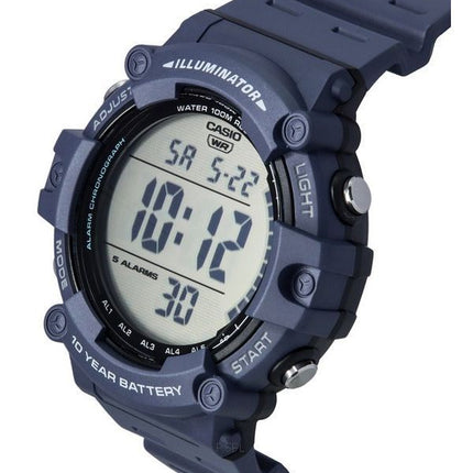 Casio Standard Digital Blue Resin Strap Quarz AE-1500WH-2A 100M Herrenuhr