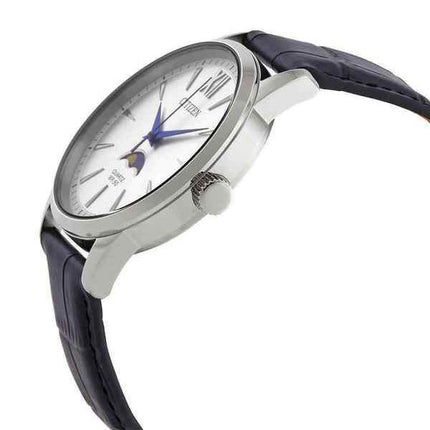 Citizen Moonphase Silber Zifferblatt Quarz AK5000-03A Herrenuhr