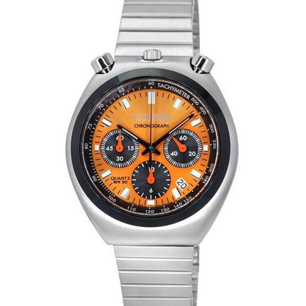 Citizen Bullhead Tsnuo Chronograph Limited Edition Edelstahl Orange Zifferblatt Quarz AN3660-81X Herrenuhr