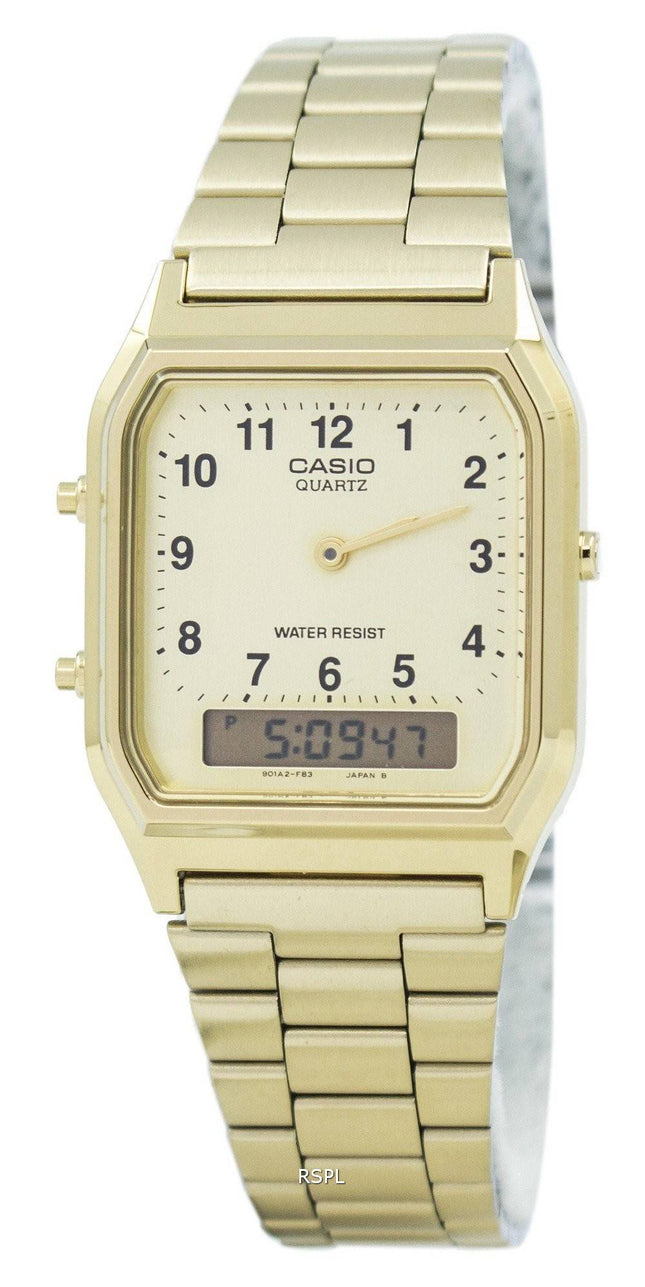 Casio Quarz Analog Digital AQ-230GA-9 b Herrenuhr