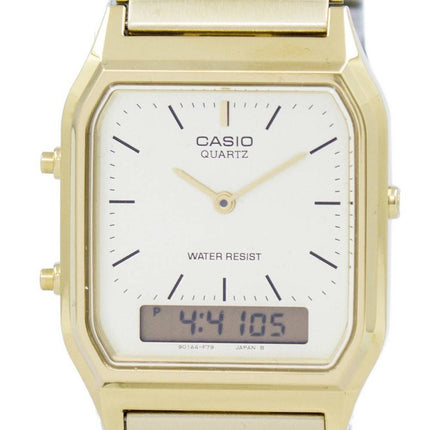 Casio Quarz Analog Digital Goldton AQ-230GA-9DMQYES Herrenuhr