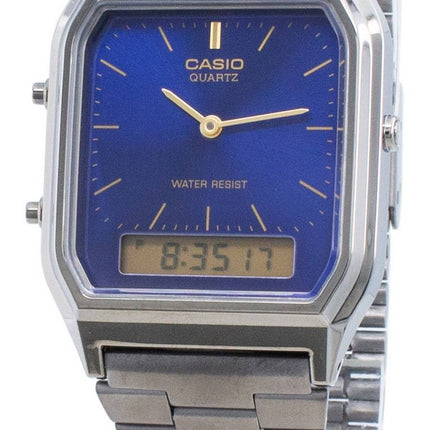 Casio Quarz AQ-230GG-2A Dual Time Unisex Uhr