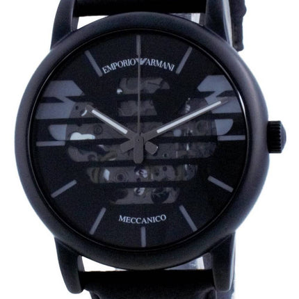 Emporio Armani Luigi Skelett Leder Automatik AR60032 Herrenuhr