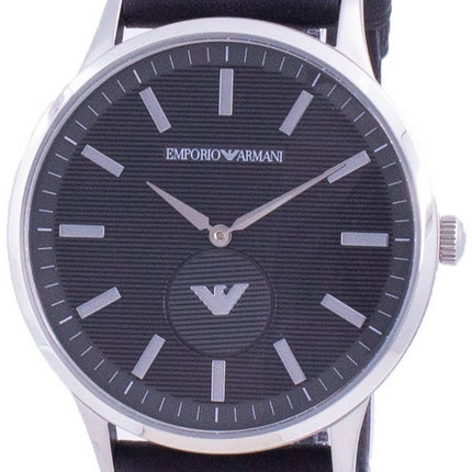 Emporio Armani Renato Schwarzes Zifferblatt Quarz AR80039 Herrenuhr