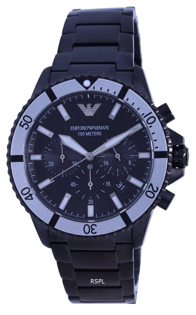 Emporio Armani Diver Chronograph Quarz AR80050 100M Herrenuhr