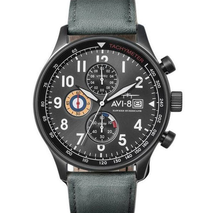 AVI-8 Hawker Hurricane Tachymeter Quarz AV-4011-0D Herrenuhr