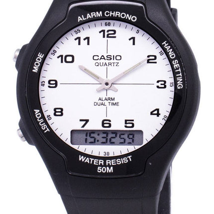 Casio Analog-Digital Dualzeit AW-90H-7BVDF AW-90H-7BV Herrenuhr