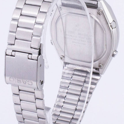 Casio Digital Quarz Edelstahl Illuminator B640WD-1AVDF B640WD-1AV Herrenuhr