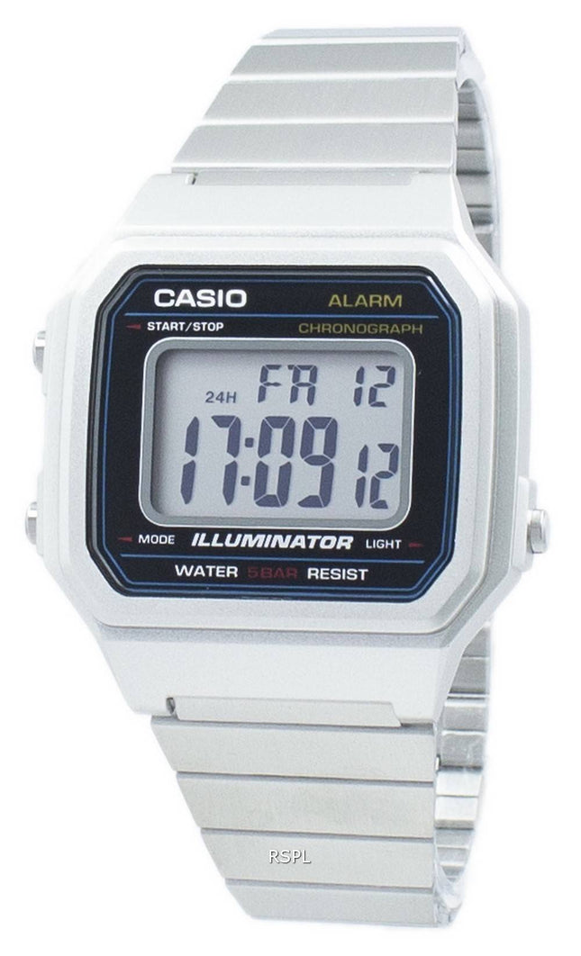 Casio Classic Vintage Illuminator Chronograph Alarm digitaler B650WD-1A Unisex Uhr