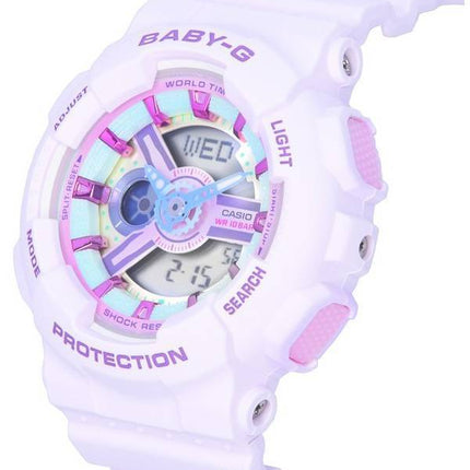 Casio Baby-G Analog Digital Pastel Meets Metallic Quarz BA-110XPM-6A BA110XPM-6 100M Damenuhr