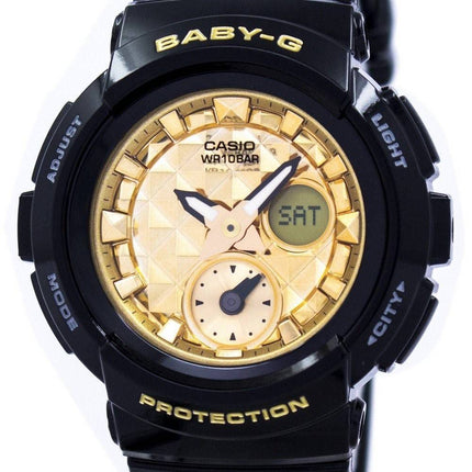 Casio Baby-G Shock Resistant Welt Zeit Analog Digital BGA-195M-1A Damenuhr