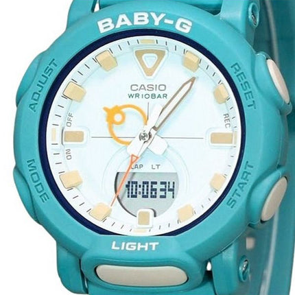 Casio Baby-G Analog Digital Bio Based Resin Armband Hellgrünes Zifferblatt Quarz BGA-310RP-3A 100M Damenuhr