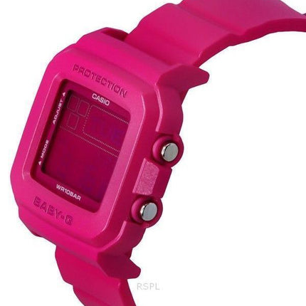 Casio Baby-G Plus Digital 30th Anniversary rosa Harzarmband Quarz BGD-10K-4 100M Damenuhr mit speziellem Halter