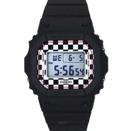 Casio Baby-G Skater Fashion Digital Schwarzes Harzarmband Quarz BGD-565GS-1 100M Damenuhr