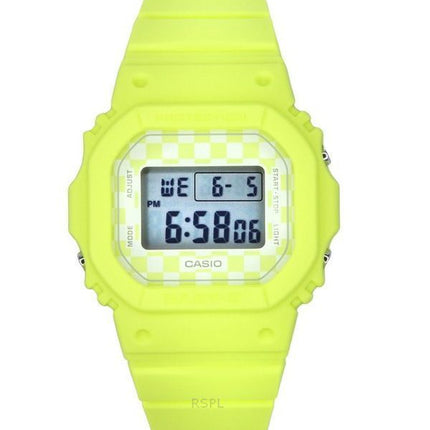 Casio Baby-G Skater Fashion Digital Hellgrünes Harzarmband Quarz BGD-565GS-9 100M Damenuhr