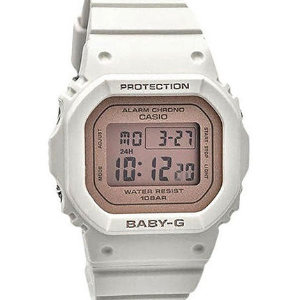 Casio Baby-G Digital Quarzuhr mit weißem Harzarmband BGD-565SC-4 100M Damenuhr