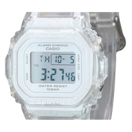 Casio Baby-G Digital transparente Harzarmband Quarz BGD-565US-7 100M Damenuhr