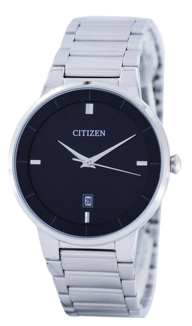 Citizen Quartz Black Dial BI5010-59E Herrenuhr