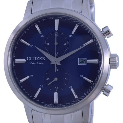 Citizen Classic Blue Dial Edelstahl Eco-Drive CA7060-88L Herrenuhr