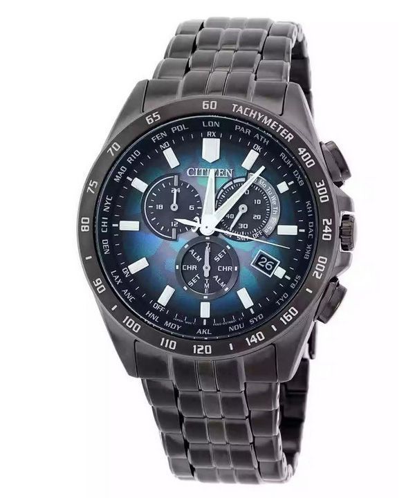 Citizen PCAT Limited Edition Ewiger Kalender Chronograph Mehrfarbiges Zifferblatt Eco-Drive CB5878-56E 100M Herrenuhr