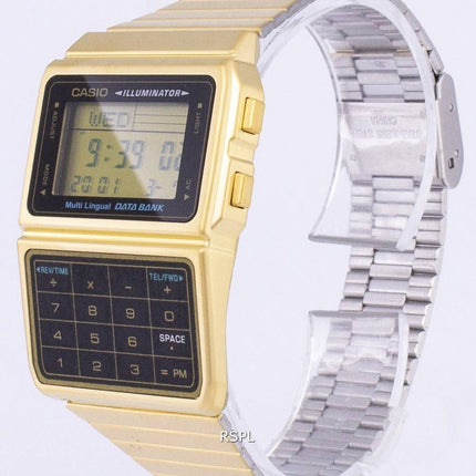 Casio Digital Edelstahl Daten Bank mehrsprachige DBC-611 G-1DF DBC-611 G-1 Herrenuhr