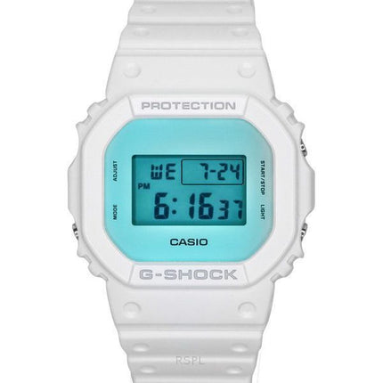 Casio G-Shock Digital weißes Harzarmband Quarz DW-5600TL-7 200M Herrenuhr