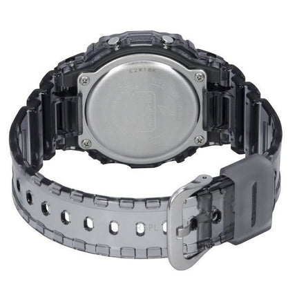 Casio G-Shock Digital Grau durchscheinendes Harzarmband Quarz DW-5600TLS-8 200M Herrenuhr