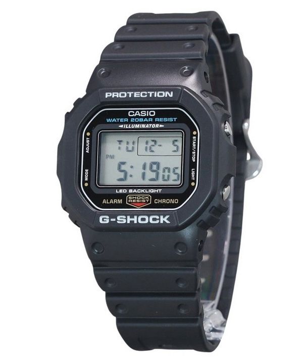 Casio G-Shock Digital Harzarmband Quarz DW-5600UE-1 200M Herrenuhr