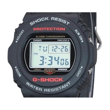 Casio G-Shock Digital Harzarmband Quarz DW-5750UE-1 200M Herrenuhr