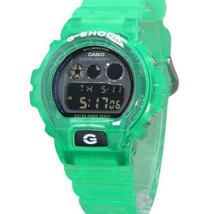 Casio G-Shock Joytopia Digital durchscheinendes grünes Harzarmband Quarz DW-6900JT-3 200M Herrenuhr