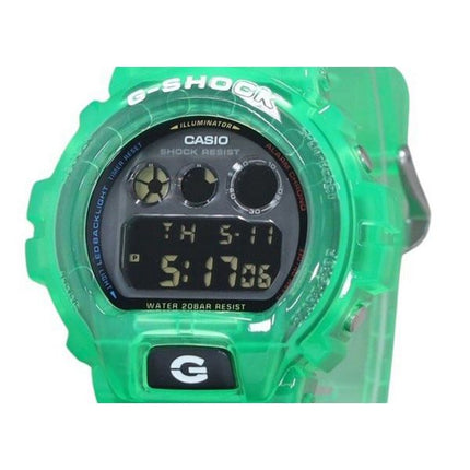 Casio G-Shock Joytopia Digital durchscheinendes grünes Harzarmband Quarz DW-6900JT-3 200M Herrenuhr