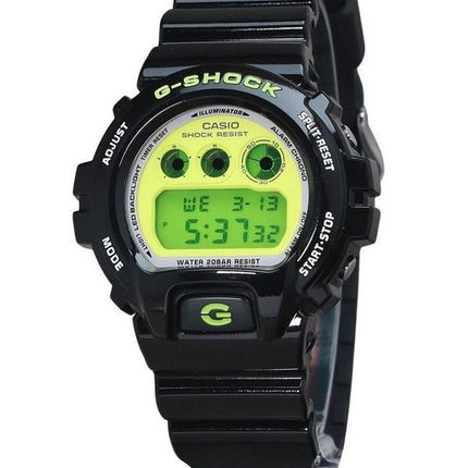 Casio G-Shock Digital Schwarzes Armband aus biobasiertem Harz Quarz DW-6900RCS-1 200M Herrenuhr