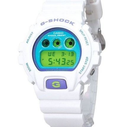 Casio G-Shock Digital White Biobasiertes Harzquarz DW-6900RCS-7 200M Herrenuhr