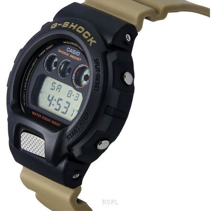 Casio G-Shock Digital Resin Armband schwarzes Zifferblatt Quarz DW-6900TU-1A5 200M Herrenuhr